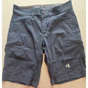 Eddie Bauer First Ascent Guide Pro Shorts Men’s 33 Gray Hiking Outdoor Stretch